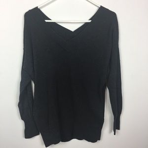 Victoria’s Secret Gray V Neck Sweater